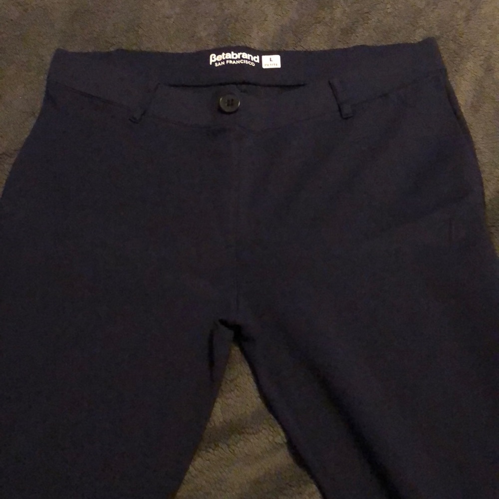 Betabrand Bootcut Navy pants